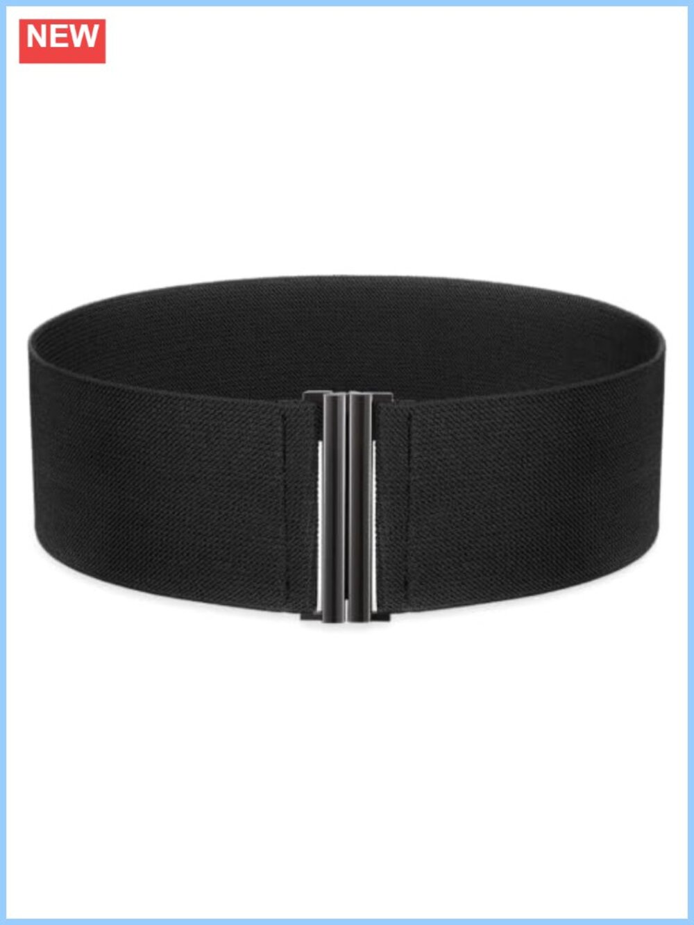 Wide Elastic Corset Waist Belt Stretchy Cinch Belt for Dresses